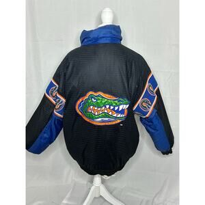 Authentic Vintage Florida Gators Pro Player Reversible Puffer Jacket 90s NCAA